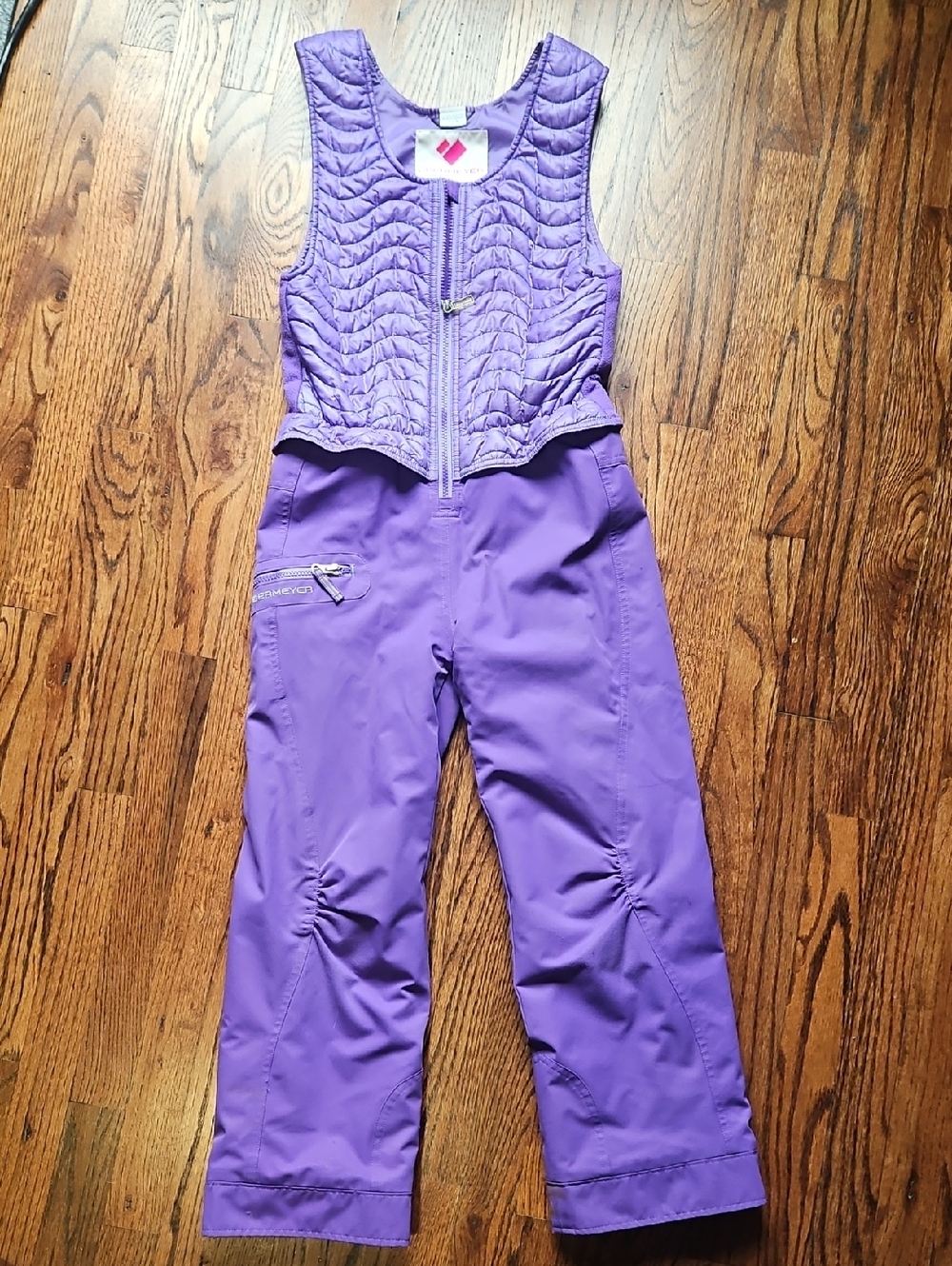 Obermeyer Purple Kids Snow Bib Overalls